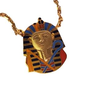 King Tut Vintage Necklace
